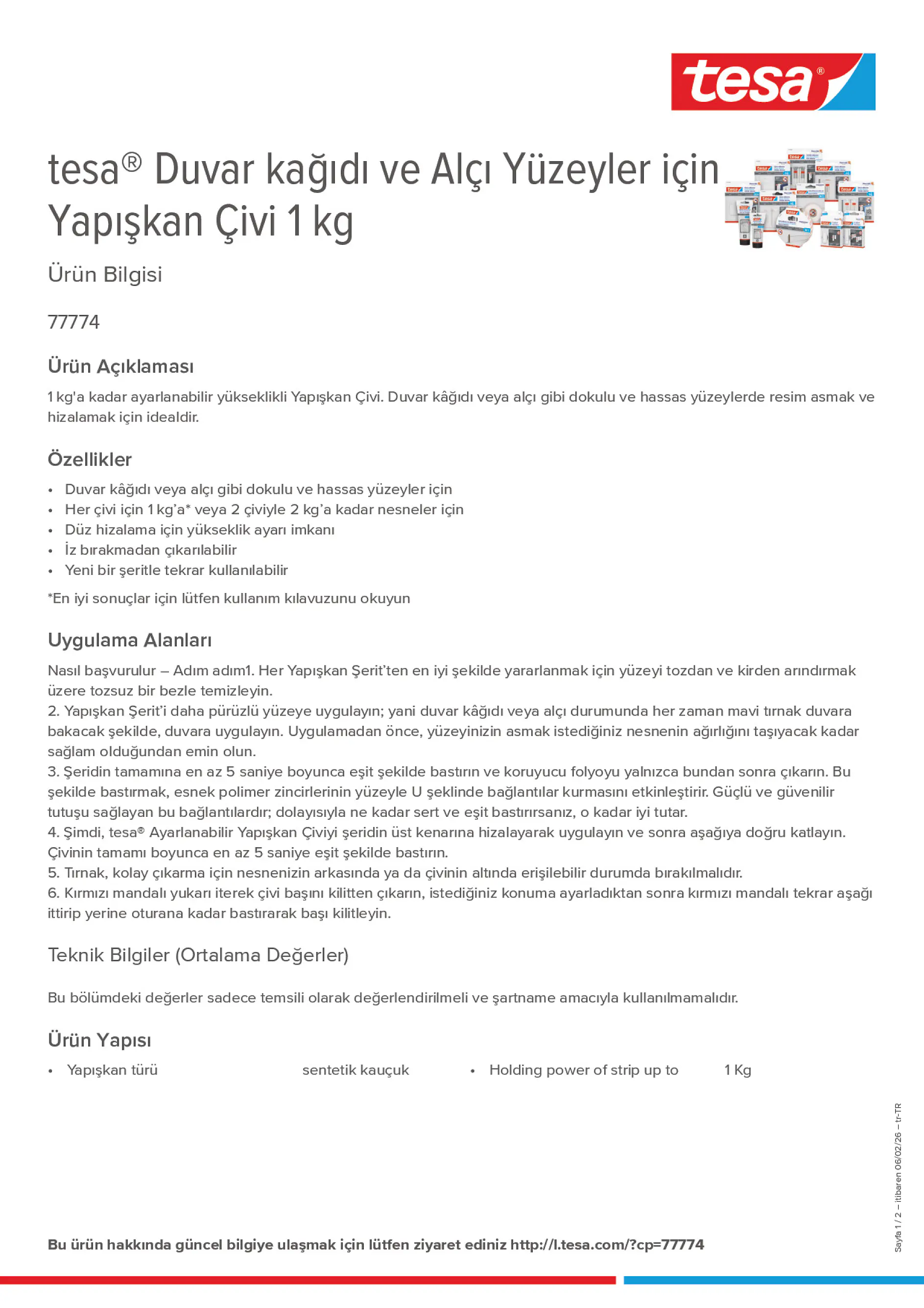 Product information_tesa® 77774_tr-TR