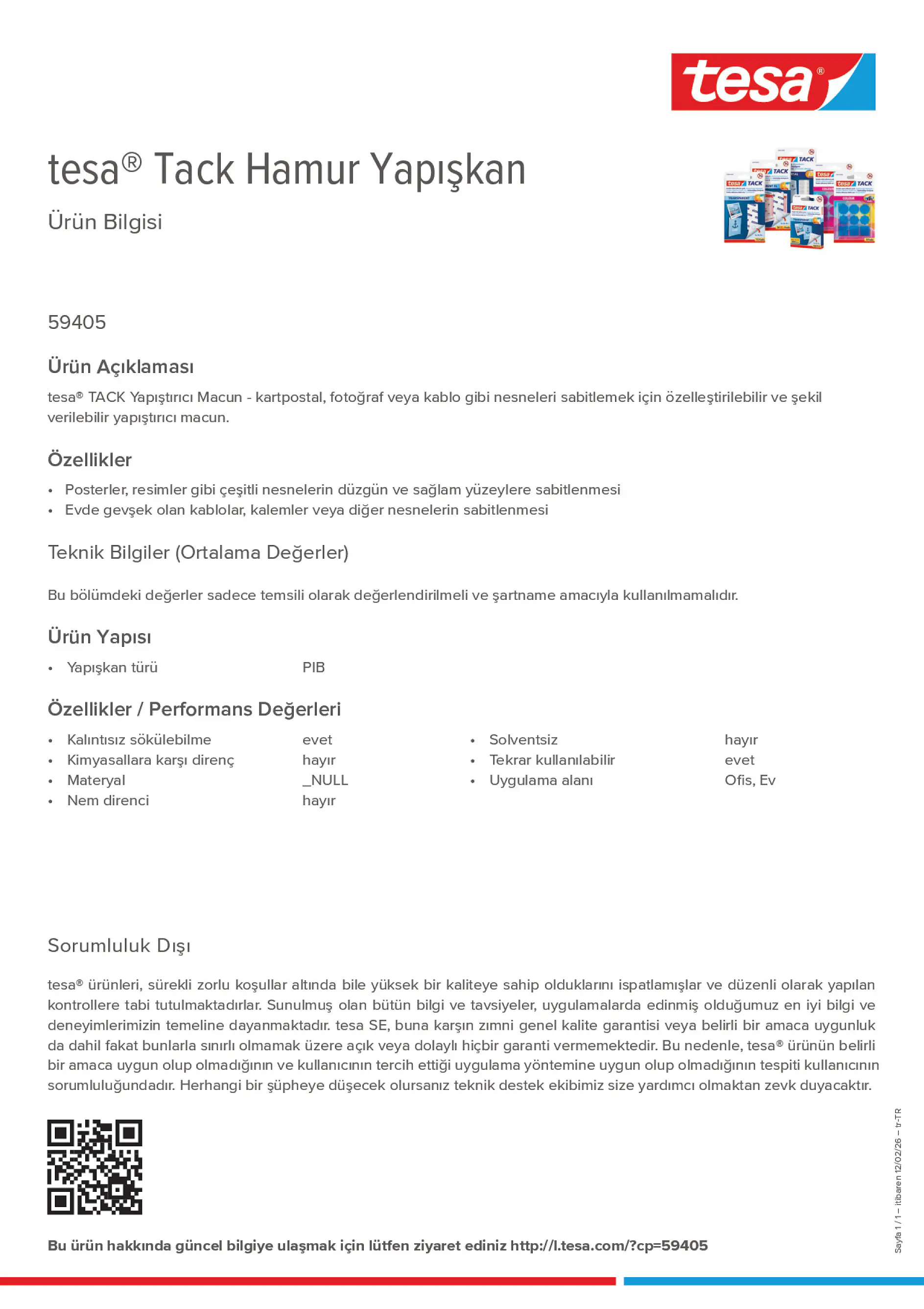 Product information_tesa® Tack 59405_tr-TR