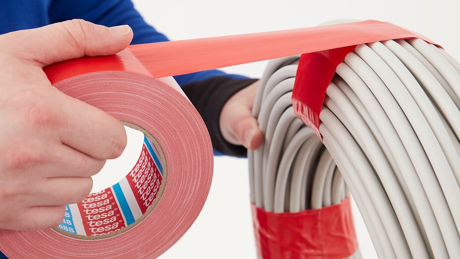 tesa 4688 standard polyethylene coated cloth tape red step3of5 ap tesa 4688 standard polyethylene coated cloth tape red step3of5 ap