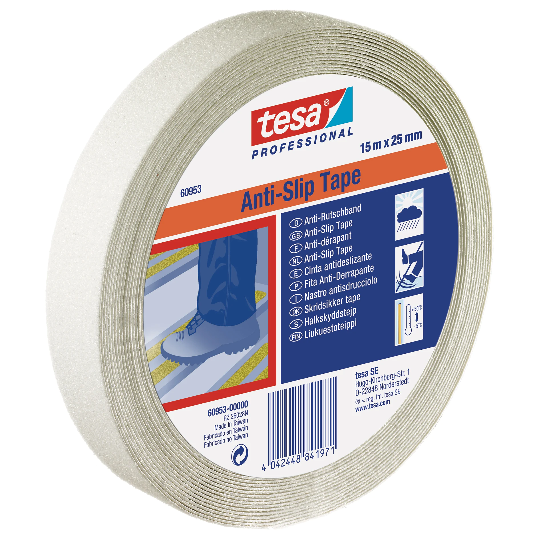 tesa® 4665 Outdoor Transparent Cloth Tape tesa