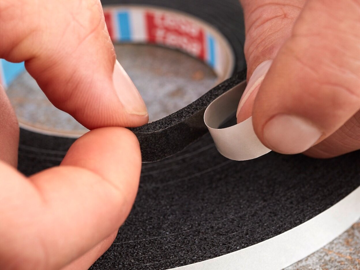 tesa 50601 single sided foam tape 3mm step1of7 ap